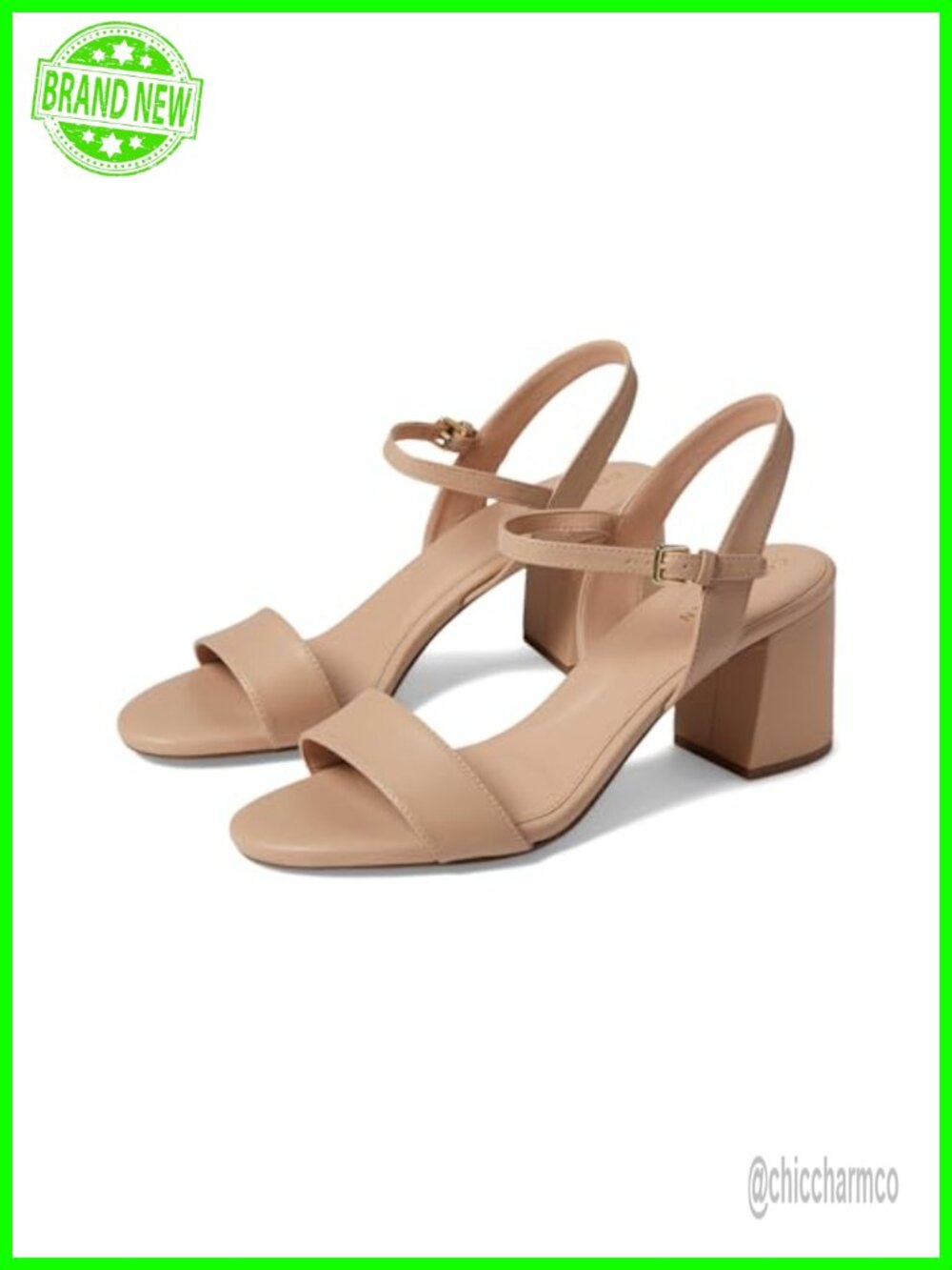 Suede Block Heel Slingback Sandal Open Toe Dress Casual Lightweight